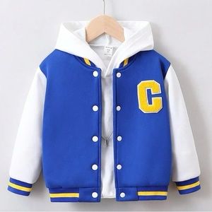 BRAND NEW- KIDS VARSITY JACKET
